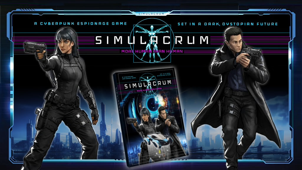 Simulacrum RPG Hardcover by The Yellow hand