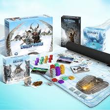 Endless Winter: Paleoamericans Kickstarter Chief All In Pledge with Big Box by Fantasia Games