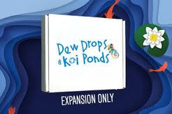 Garden Geckos: Dew Drops & Koi Ponds Core game with expansion and Magnetic Gecko pin by Tin Robot Games