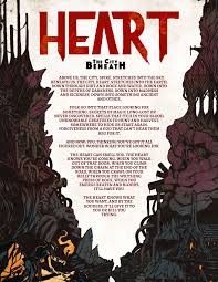 Heart: The City Beneath TTRPG Hardcover by Rowan, Rook and Decard