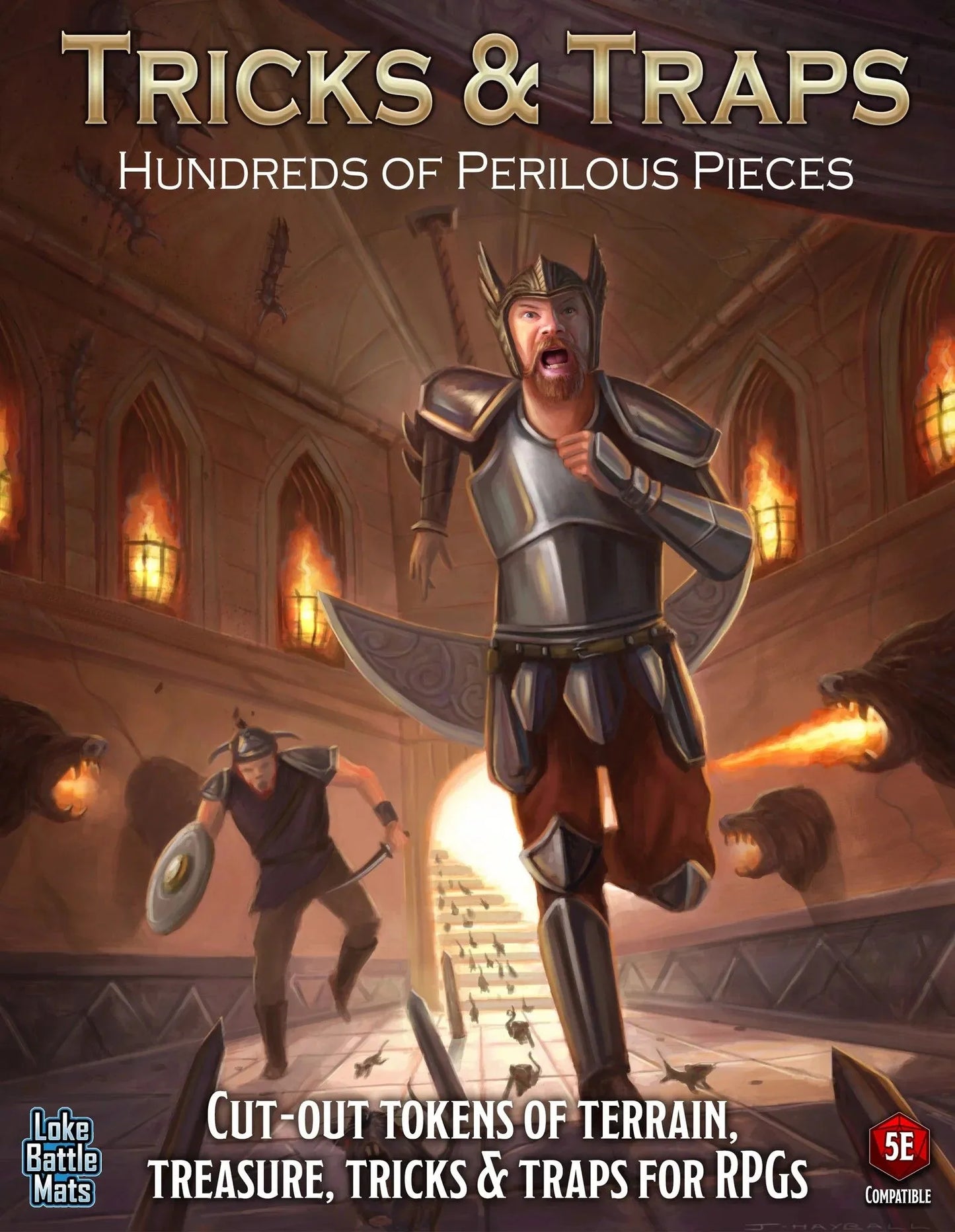 Tricks & Traps Hundreds of Perilous Pieces by Loke Battle Maps