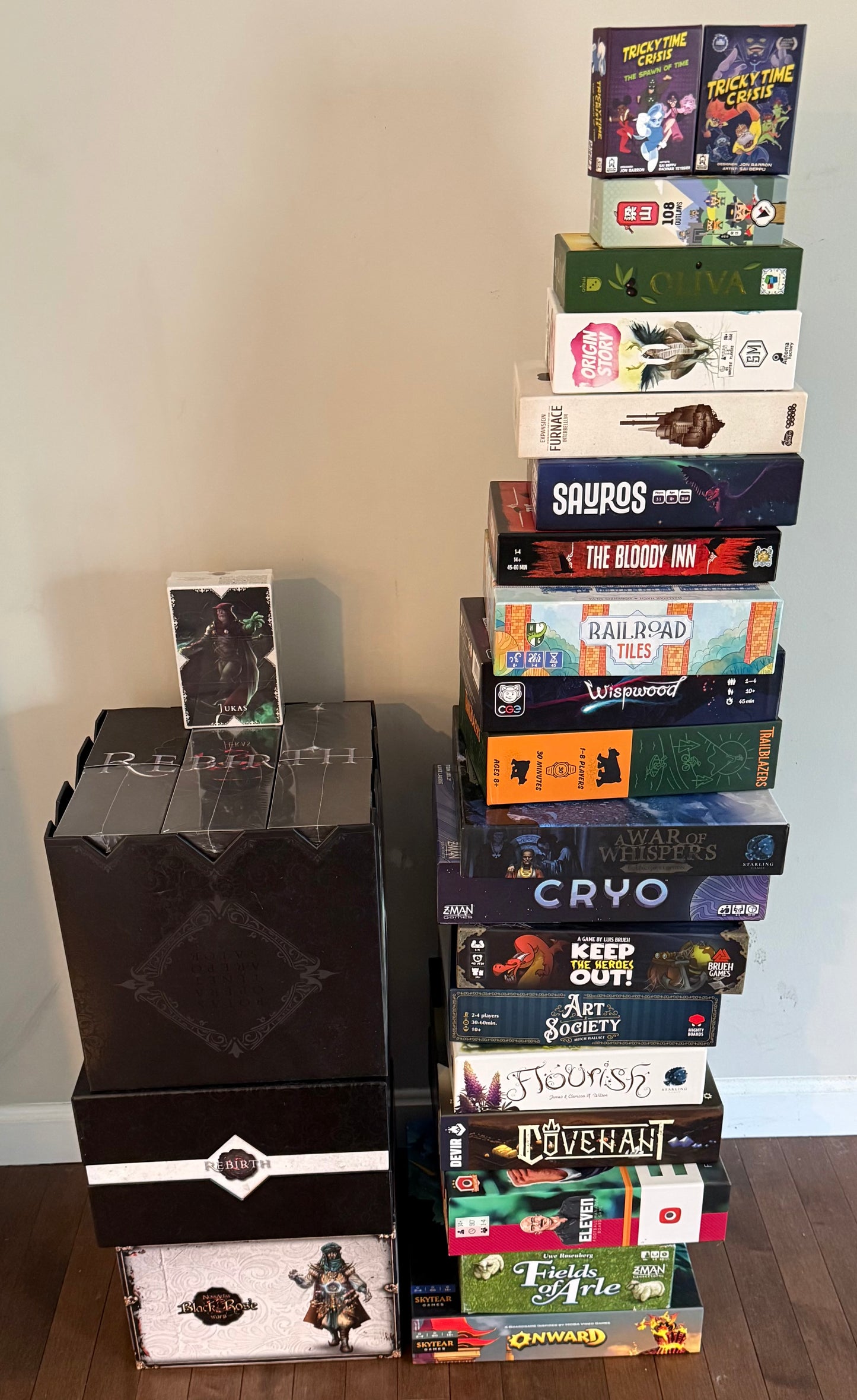 USED Railroad Tiles (Includes Monuments & Countryside Expansions in core box) - Opened, complete, played twice