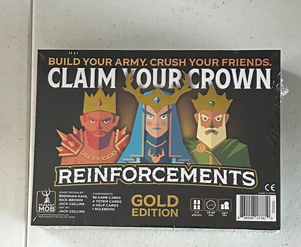 Reinforcements (Gold Edition Pledge) by Peasent Mob Games – vortakgames