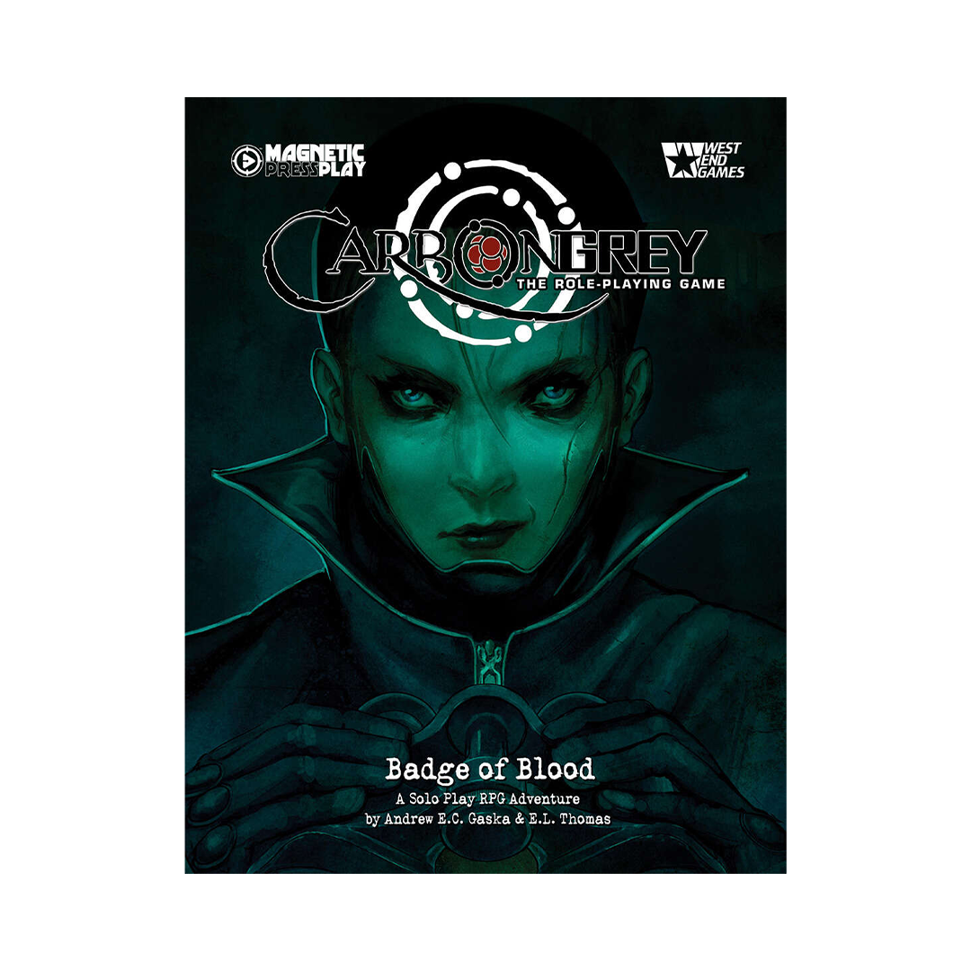 Carbon Grey RPG Badge of Blood: A Carbon Grey Solo Adventure