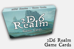 2d6 Realm Cards Kickster by DR Games