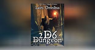 2D6 Dungeon Lairs Omnibus SpiralBound by DR Games