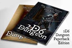 2D6 Dungeon Softcover Edition by DR Games
