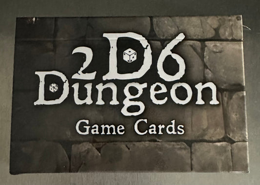2D6 Dungeon Games Cards by DR Games