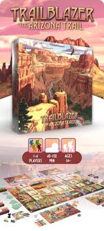 Trailblazer: The Arizona Trail Kickstarter Deluxe Edition w/Playmat by Mariposa Games