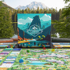 Bear Mountain Camping Adventure Kickstarter Deluxe Version w/2 Expansions by Sweater Bear Games