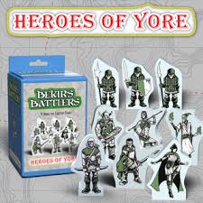 Bekir's Battlers Wooden Minis Heroes of Yore by Crumbling Keep