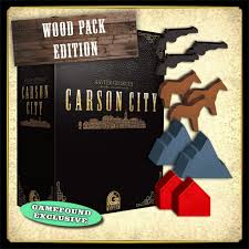 Carson City Big Box Wooden Edition Gamefound w/Solo expansion by Quined Games