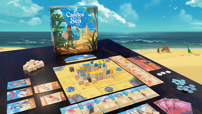 Castles by the Sea Deluxe Kickstarter Edition plus expansion by Brotherwise Games