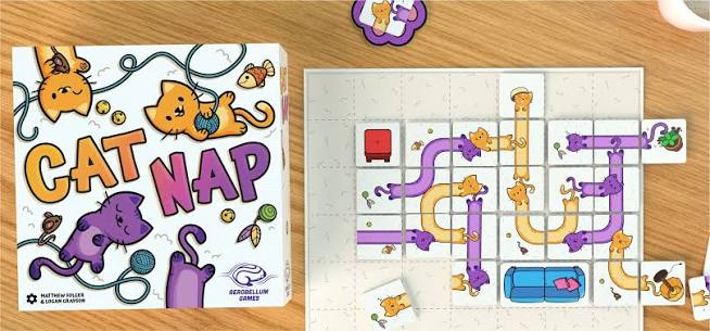 Cap Nap Board Game Super Deluxe Edition by Aerobellum Games