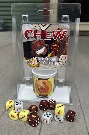 Chew TTRPG: Mother Cluckin' Bucket of Chicken Dice