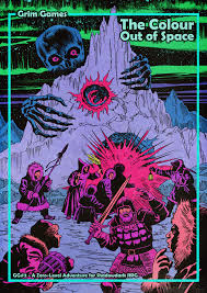 The Colour out of Space zine for Shadowdark(B&W) by Grim Games