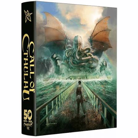 The Complete Call of Cthulhu Experience in a Special 50th Anniversary Collectable Slipcase Set by Chaosium Games