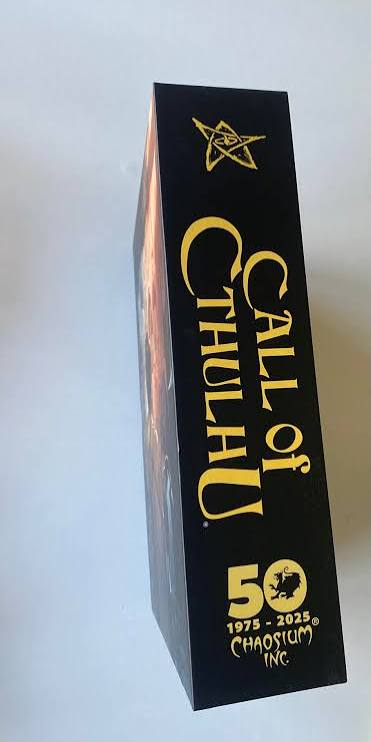 The Complete Call of Cthulhu Experience in a Special 50th Anniversary Collectable Slipcase Set by Chaosium Games