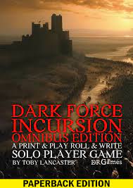 Dark Force Incursion Omnibus Edition Softcover by DR Games