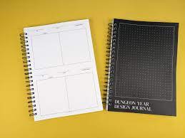 Dungeon Year Design Journal Full Size by Pandion Games