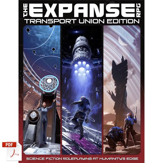 The Expanse RPG Trans Union Edition Hardcover by Green Ronin Games