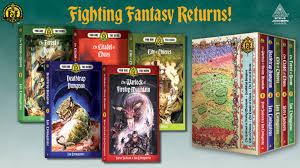 Fighting Fantasy Solo Games Books by Steve Jackson Games