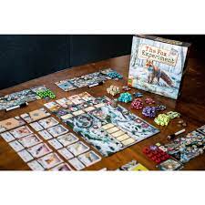 The Fox Experiment All-in Pledge w/Wooden Fox Meeples by Pandasaurus Games