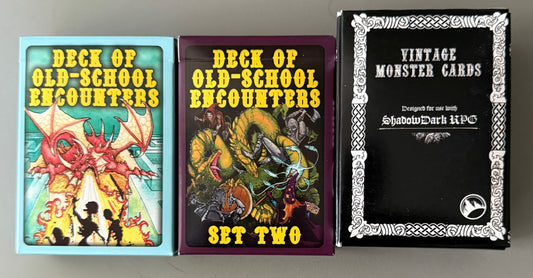 OSR/Shadowdark variety card pack