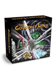 The Gorgon's Loch with dice tray and expansion book by Fantastic Books Gaming