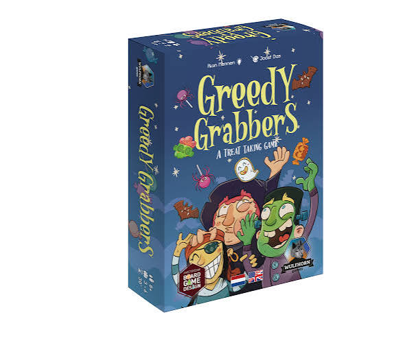 Greedy Grabbers Kickstarter with promo cards by Wulfhorn Games