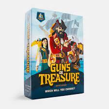 Guns or Treasure w/ standalone expansion Parrots and Monkeys by Castillo Games