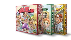 He.R.O The Emergency Room Board Game Kickstarter Pro Plus Pledge by Eely River Games