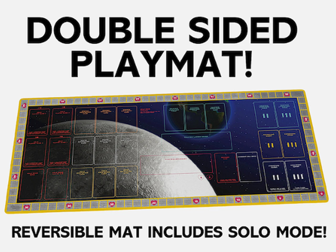 Moon Deluxe Playmat by Sinster Fish Games