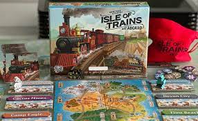 Isle of Trains: All Aboard Deluxe Kickstarter Conductor pledge by Dranda Games