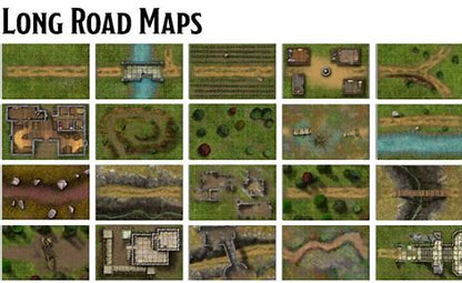 The Long Road An RPG Toolbox by Loke Battle Maps