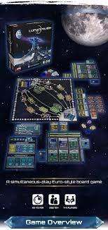 Lunar Rush Limited Deluxe Edition To the Moon and Back Pledge Kickstarter by Dead Alive Games