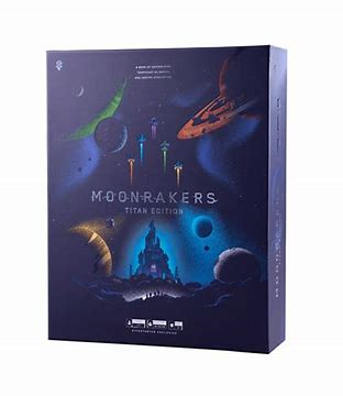 Moonrakers Titan Edition OPEN BOX with negotiation board by IV Games