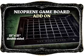 The Night Cage Neoprene Playmat by Smirk and Dagger Games