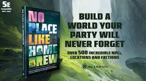 No Place Like Homebrew Hardcover by Roll and Play Press