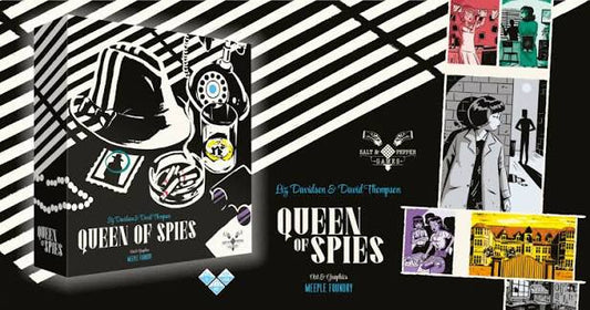 Queen of Spies with mini expansion by Salt & Pepper Games