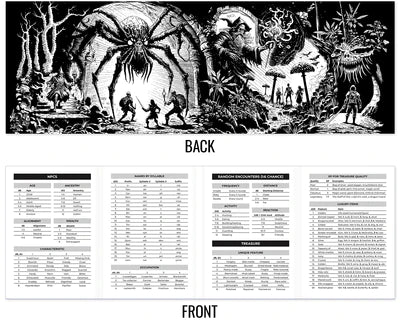 Shadowdark RPG GM Screen by Arcane Library