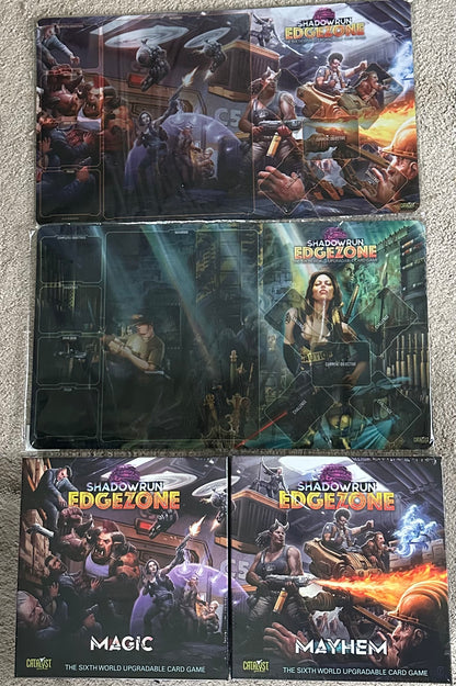 Shadowrun Edge Zone Kickstarter Augmented pledge by Catalyst Games