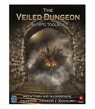 The Veiled Dungeon An RPG Toolbox by Loke Battle maps