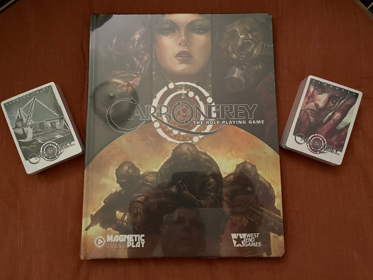 Carbon Grey RPG - Kickstarter Deluxe Box Set