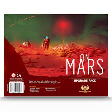 On Mars - Kickstarter Edition w/Alien Invasion Expansion, Wood Tokens, & Upgrade Kit